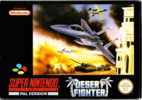 Desert Fighter PAL Super Nintendo PAL box art